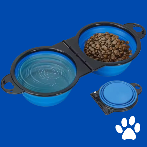 Dogr™ Collapsible Travel Bowl 2-in-1